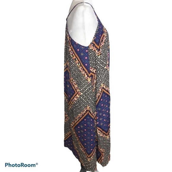 𝅺ruby Yaya Spaghetti Strap Maxi Dress Sz M - Picture 3 of 5